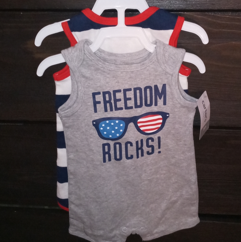 2 piece Boy Infant Bodysuits